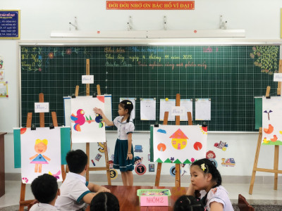 Buổi thao giảng chuyên đề của trường Tiểu học Hai Bà Trưng