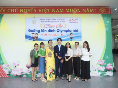 Trường Tiểu học Hai Bà Trưng phối hợp với Trung tâm Ngoại ngữ GOET tổ chức chương trình "Đường lên đỉnh Olympia"