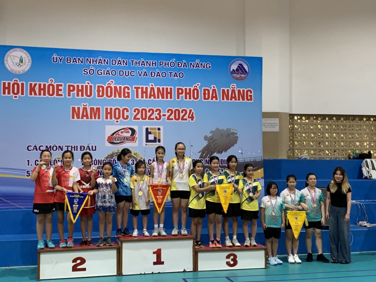 Trường Tiểu học Hai Bà Trưng tiếp tục đạt giải cao tại Hội khỏe Phù Đổng thành phố Đà Nẵng năm học 2023-2024